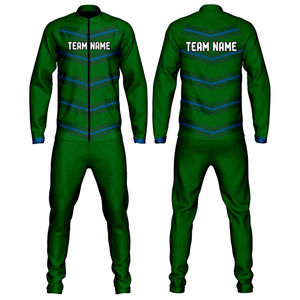 ชุดวอร์มออกกำลังกายแบบซิปสำหรับทุกเพศ พิมพ์ลายแบบเต็มตัว ทรงปกติ  ออกแบบได้ 2 แบบ  ไซส์ใหญ่พิเศษ  สำหรับทีม - Product Image 5