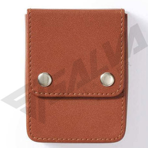 Étui à cartes à jouer double personnalisé en cuir véritable pour jeu de poker - Product Image 3