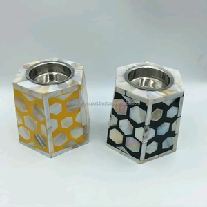 Haute qualité arabe fabriqué à la main Bakhoor brûleur d'encens nacre support en bois décoration de la maison Falak World Export en vrac - Product Image 3