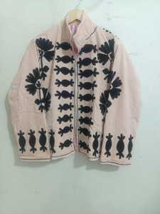Blazer de Invierno para Mujer, Bordado Floral, Terciopelo Suzani, Chaquetas de Terciopelo Boho Hechas a Mano, Regalo para Ella, Regalos para Maestras, Regalo de Aniversario - Product Image 3