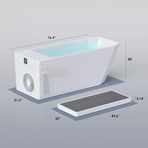 Smart Ice Bath Tub with Basin, Built-in Chiller (Down to 38 °F) – Smartphone Controlled, Whisper-Quiet - Product Image 4