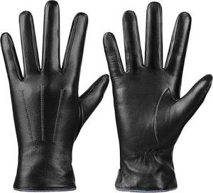 Gants en cuir thermiques pour femmes, pour un usage quotidien, des fêtes et l'hiver, compatibles avec les écrans tactiles - Product Image 4