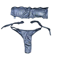 2026 Dames Zwemkleding Bikini Tweedelig Bikini Bandeau Zwemkleding Dames Zwempak Mini Micro Bikini Braziliaans Uitgeknipt Eendelig Zwempak