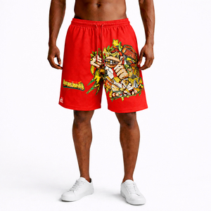 Pantalones Cortos de Verano Personalizados de Alta Calidad para Hombre, Nuevo Estilo, Impresión de Logotipo, Malla de Poliéster, Impresión por Sublimación, Secado Rápido, 5 Pulgadas - Product Image 4