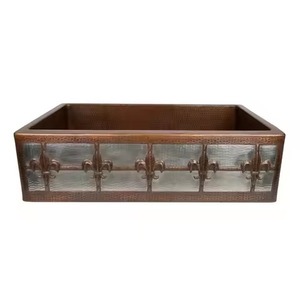 Fregadero de Cocina de Cobre Resistente, Diseñado para Cocinas Comerciales, con una Construcción Robusta que Ofrece un Rendimiento Confiable a Largo Plazo - Product Image 2