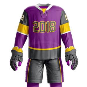 Maillots de hockey sur glace en polyester personnalisés OEM, sublimation numérique, broderie en twill, 260g, enfants et adultes, Eoin Winston Sports - Product Image 3