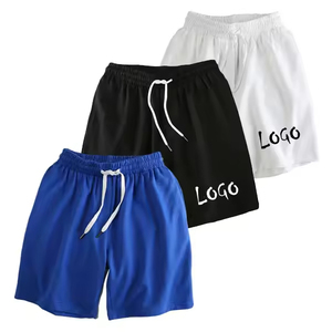 Shorts de sport pour hommes, séchage rapide, respirants, en polyester, logo personnalisé, pour la course à pied - Product Image 2