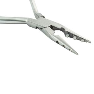 DETAIN IMPEX 4Pcs Stainless Steel <b>Long</b> <b>Nose</b> Plier Surgical Instruments Manual High Quality CE Certified 1 Year Warranty - Product Image 1