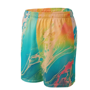 Compre Ahora Pantalones Cortos de Baloncesto de Malla Estampados para Hombre, Pantalones Cortos Deportivos, Logotipo Personalizado, OEM, ODM, Proveedor Mayorista, Pantalones Cortos para Hombre - Product Image 3