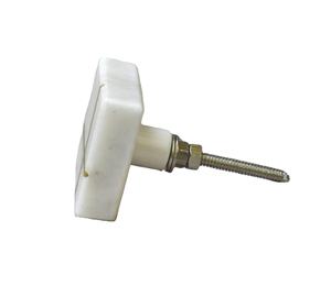 Poignées de porte en marbre et en laiton avec couleur, forme et taille personnalisées Fabriqué en Inde - Product Image 1