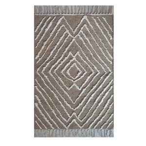 Wholesale Seagrass Water Hyacinth Handwoven <b>Large</b> Rug for Indoor Space Home Decor with Plush Pile Height for Room Decor - Product Image 2