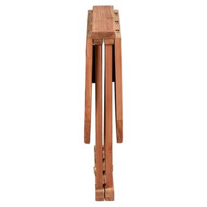 Ensemble de table à manger moderne en bois massif pliable pour 6 personnes, table ovale en pierre, imperméable, durable, écologique, multifonctionnelle, pour villa - Product Image 3
