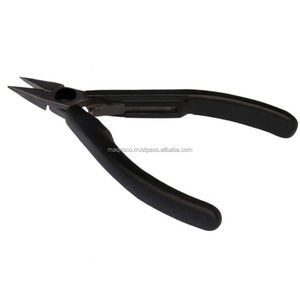 Maßgefertigte Hochpräzisions-Spitzzange Lindstrom 7893 mit Kunststoffgriff und Poliertem Edelstahl-Backen für Schmuckarbeiten - Product Image 1