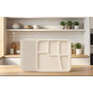 Platos de Plástico Premium para Servir Alimentos a Granel - Product Image 5