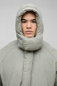 Veste matelassée à capuche pour homme, personnalisable, en gros, avec fermeture éclair sur le devant, extrêmement chaude en hiver - Product Image 5
