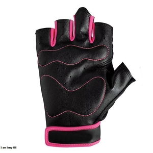 Guantes de Gimnasio GEO BROTHERS de Medio Dedo, Transpirables, Antideslizantes, de Cuero Ligero, con Cierre de Tirón, Unisex - Product Image 3