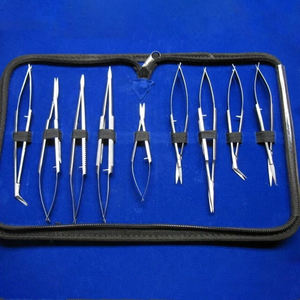 Kit Oftálmico de Microcirugía Castroviejo de 9 Piezas, Grado O.R. - Product Image 1