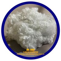 Fibre 100% Polyester Courte Recyclée PSF GRS pour Textiles de Maison, Coussins, Oreillers, Jouets en Peluche, Prix Usine Léger 7D HCS