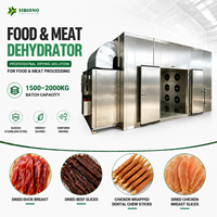 SIBIONO Grote Capaciteit Sardine Meerval Vlees Elektrische Commerciële Fruit en Groente Industriële Droogmachine Visvoer Dehydrator Machine