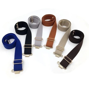 Wide Elastic Waist <b>Corset</b> Belt Women Horse Bit Belt Adjustable Equestrian Elastic Belt With Surcingle Buckle - Product Image 2