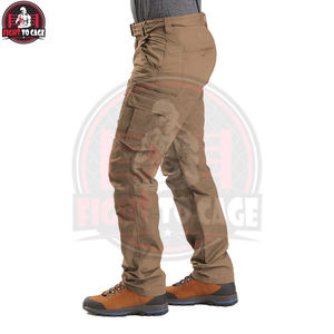 Pantalones Cargo de Algodón Elástico de Color Sólido, Diseño Único OEM, Diseño Personalizado, Cómodos, Nueva Llegada, Mejor Proveedor, 6 Bolsillos - Product Image 2
