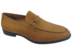Mocassins en daim pour hommes, bout rond, avec boucle décorative, couleur unie, respirants, pour toutes les saisons, chaussures décontractées - Product Image 5