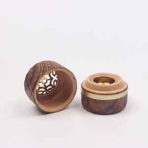 Quemador de incienso tradicional de latón, Mabkhara, soporte para incienso Oud, quemador de incienso árabe, decoración islámica para el hogar, regalo. - Product Image 4