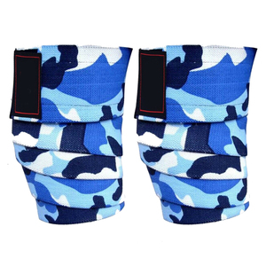 Best Quality Adjustable Weightlifting Fitness Wholesale <b>Knee</b> Wrap Custom Long Made High Stretchable Fitness Wrap in 2026 - Product Image 2