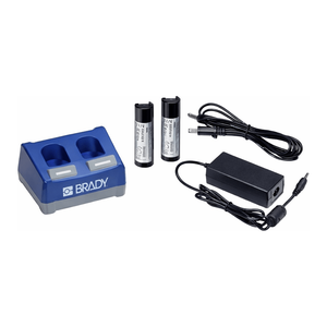 Kit d'accessoires pour scanner Brady V4500 avec chargeur et batteries pour usage industriel, en laboratoire et sur le terrain - Product Image 1
