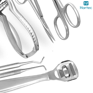 Podiatry Instrument <b>Set</b> 9 Piece Foot Care <b>Set</b> for Hard & Ingrown <b>Nails</b> <b>Nail</b> Clippers Corner Nippers Cuticle Remover <b>Nail</b> Scissor - Product Image 6