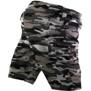 Shorts de sport en coton respirant de haute qualité pour garçons, séchage rapide, style décontracté tricoté avec poches, exportés au Bangladesh - Product Image 3