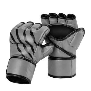 Gants de MMA personnalisés avec logo OEM, équipement de sparring à paume ouverte - Product Image 3