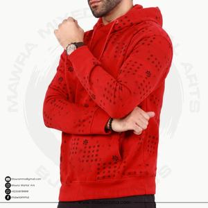 เสื้อมีฮู้ดผ้าไหมมีฮู้ดผ้าฟลีซ100% ด้านหน้าดีไซน์ดิจิตอลสีหน้าจอสำหรับฤดูหนาว - Product Image 3