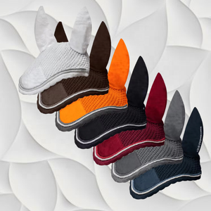 Stylish Brownwood Fly Hood Essential Equestrian <b>Horse</b> <b>Care</b> <b>Product</b> - Product Image 6