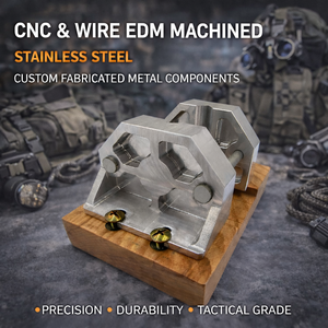 OEM CNC Milling Turning Wire EDM for Machining Sheet Metal Fabrication Brass Stainless Steel Parts for Industrial Applications - Product Image 2