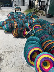 Export Vietnam Mexican Sombrero <b>Straw</b> <b>Hat</b> Wide Brim <b>Straw</b> Material For Beach Festival Costume Party Decor And Travel Use - Product Image 2