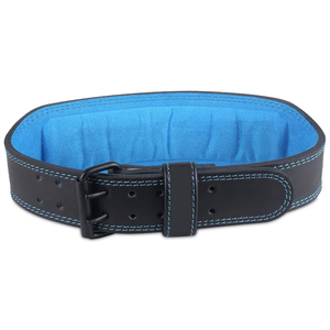 Wholesale Weightlifting Leather <b>Belt</b> Best Quality Leather Power <b>Belt</b> Double Prong Buckle Weight Lifting <b>Belt</b> - Product Image 3