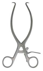 Retractor Mastoides Autoretráctil Gelpi, Separador de Heridas con Puntas de Gancho Afiladas, 6 Pulgadas, Curvo, Acero Inoxidable, Paquete de Dentavex - Product Image 2