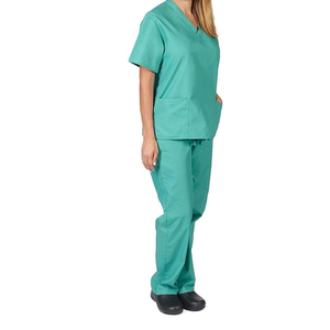 Comfortable Medical Nursing <b>Scrub</b> Jumpsuit Uniform Sets Custom Logo Women Long Sleeve Stretchy Plus Size Fashion <b>Nurse</b> Wear - Product Image 4