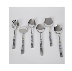 Ensemble de couverts en acier inoxydable de qualité supérieure à prix raisonnable, avec cuillère, fourchette, couteau, collection complète de vaisselle. - Product Image 5