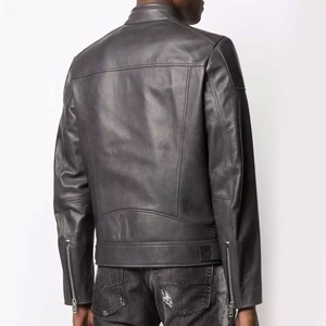 Motorbike Padded Leather Panel Fashionable Work Motorbike Leather Jacket - Product Image 5