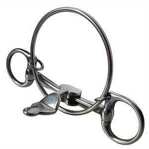 MARCO WEAR New Arrival Equestrian D-Ring Snaffle Horse <b>Bit</b> Professional Horse Riding Accessories Stainless Steel Training <b>Bit</b> - Product Image 1
