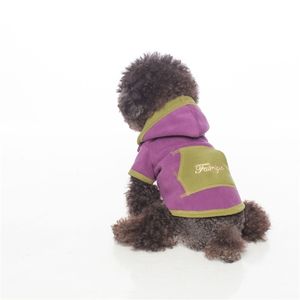 เสื้อกันหนาวมีฮู้ดสำหรับสุนัขและแมวแบบลำลองมีกระดุมผ่าหน้า - Product Image 2