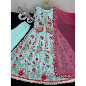 Conjunto de Traje de Fiesta para Mujer de Diseñador con Trabajo de Lentejuelas - Product Image 6