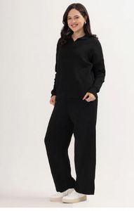 Conjunto de suéter y pantalón de invierno de moda premium para el día a día, estilo de diseñador, conjunto de suéter acanalado a precio de mayoreo por exportador - Product Image 2