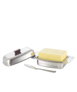 Boîte à beurre en acier inoxydable avec couvercle, récipient à beurre pour réfrigérateur, stockage au frigo, cuisine, table à manger, rangement alimentaire - Product Image 4