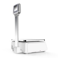 Balance d'étiquetage à code-barres haute précision 10g RONGTA RLS1515/RLS1530 30kg avec double écran LCD et WIFI en option pour magasins de détail