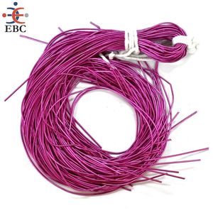 Hilo metálico de la mejor calidad, liso, tipo Dabka, en rollo, para bordado Zardozi, hilo brillante de 1 mm. - Product Image 6