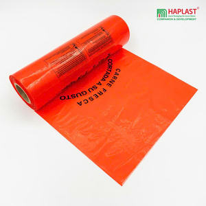 Bolsa de Compras Biodegradable de HDPE con Asa Tipo Chaleco, Logotipo Personalizado, Plegable Individualmente, para Caridad - Product Image 4