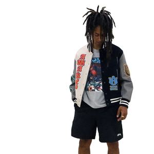 Chaquetas universitarias para hombres, venta al por mayor, chaquetas universitarias en blanco, logotipo personalizado, chaqueta universitaria Lisa Letterman - Product Image 5